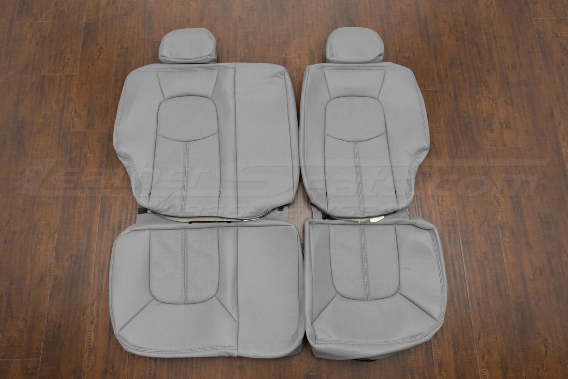 2006-2011 Chevrolet HHR Custom leather sat upholstery kit - Ash - Rear seat covers