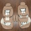 Front seat light cashmere hhr upholstery flipped