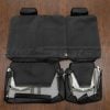 Third row black enclave seat covers flipped