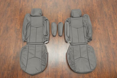 2003-2006 Chevrolet Avalanche Custom leather seat interior kit - Smoke - Featured Image