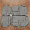 2003-2006 Smoke Grey Chevy Avalanche custom leather seat covers