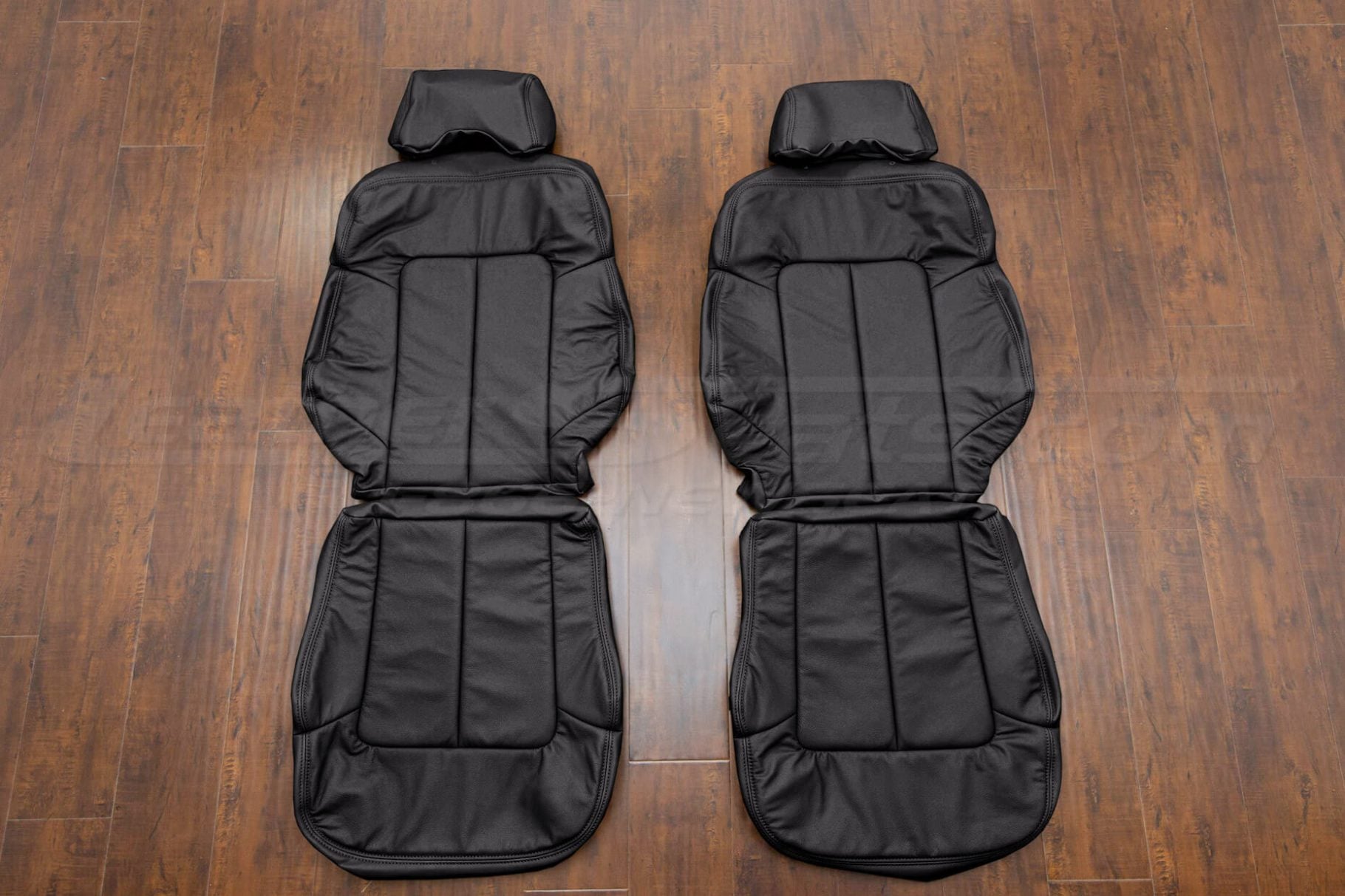 1996-1999 Acura CL Black Leather Seat Covers - Front seat upholstery