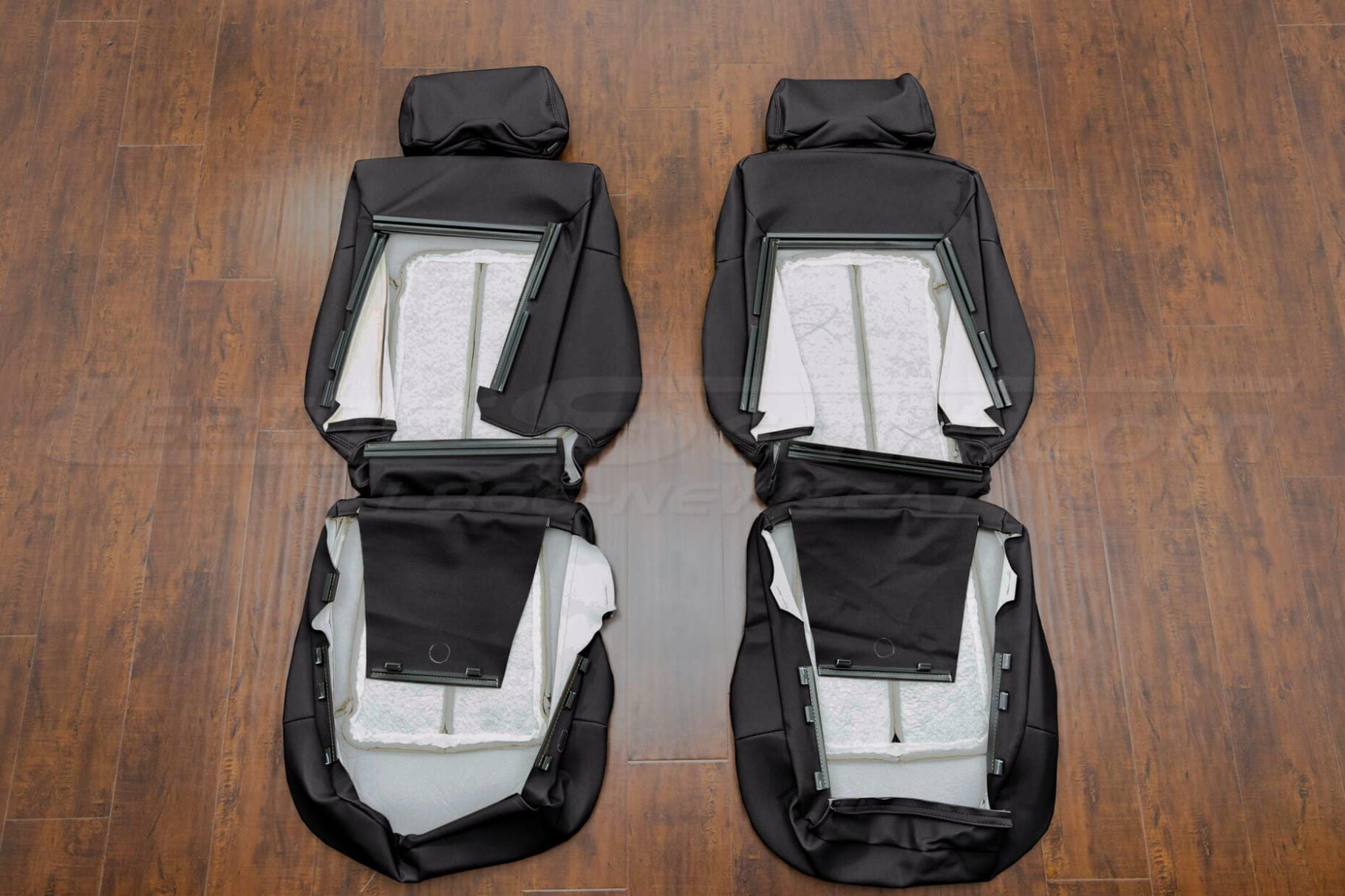 Acura CL Front seat covers flipped