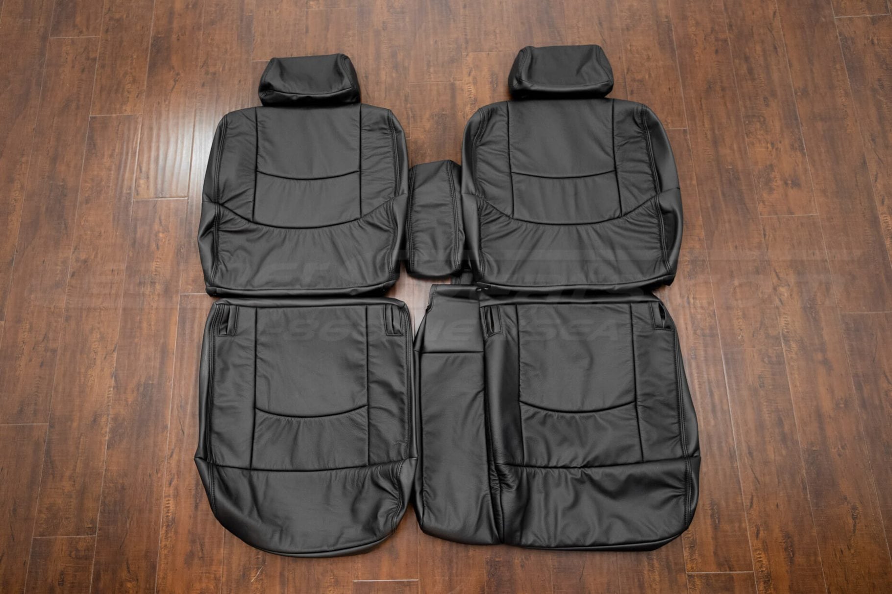 1997-1999 Buick LeSabre Leather seat interior kit - Black - front seat upholstery