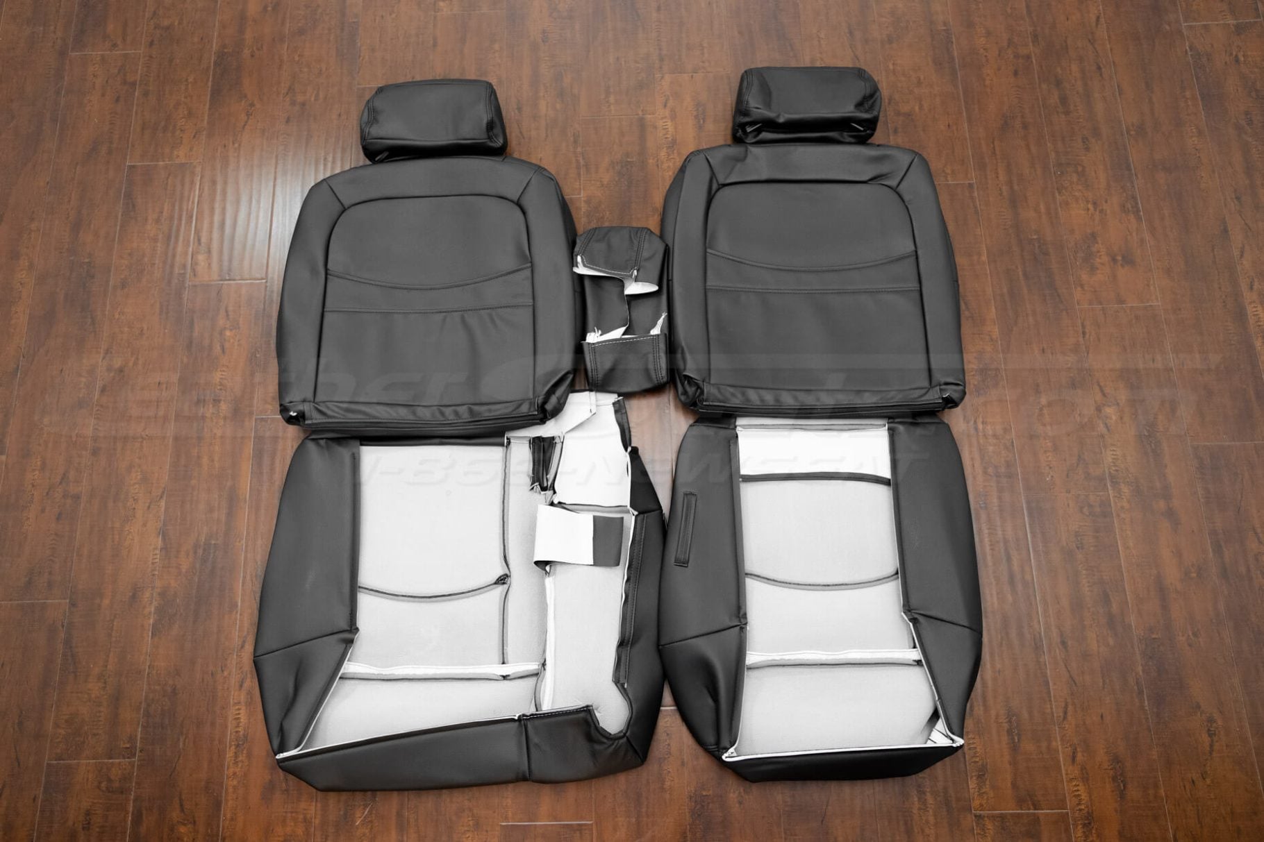 Front seat LeSabre upholstery flipped