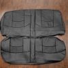 1997-1999 Buick LeSabre custo leather seat interior kit - Black - rear seat upholstery