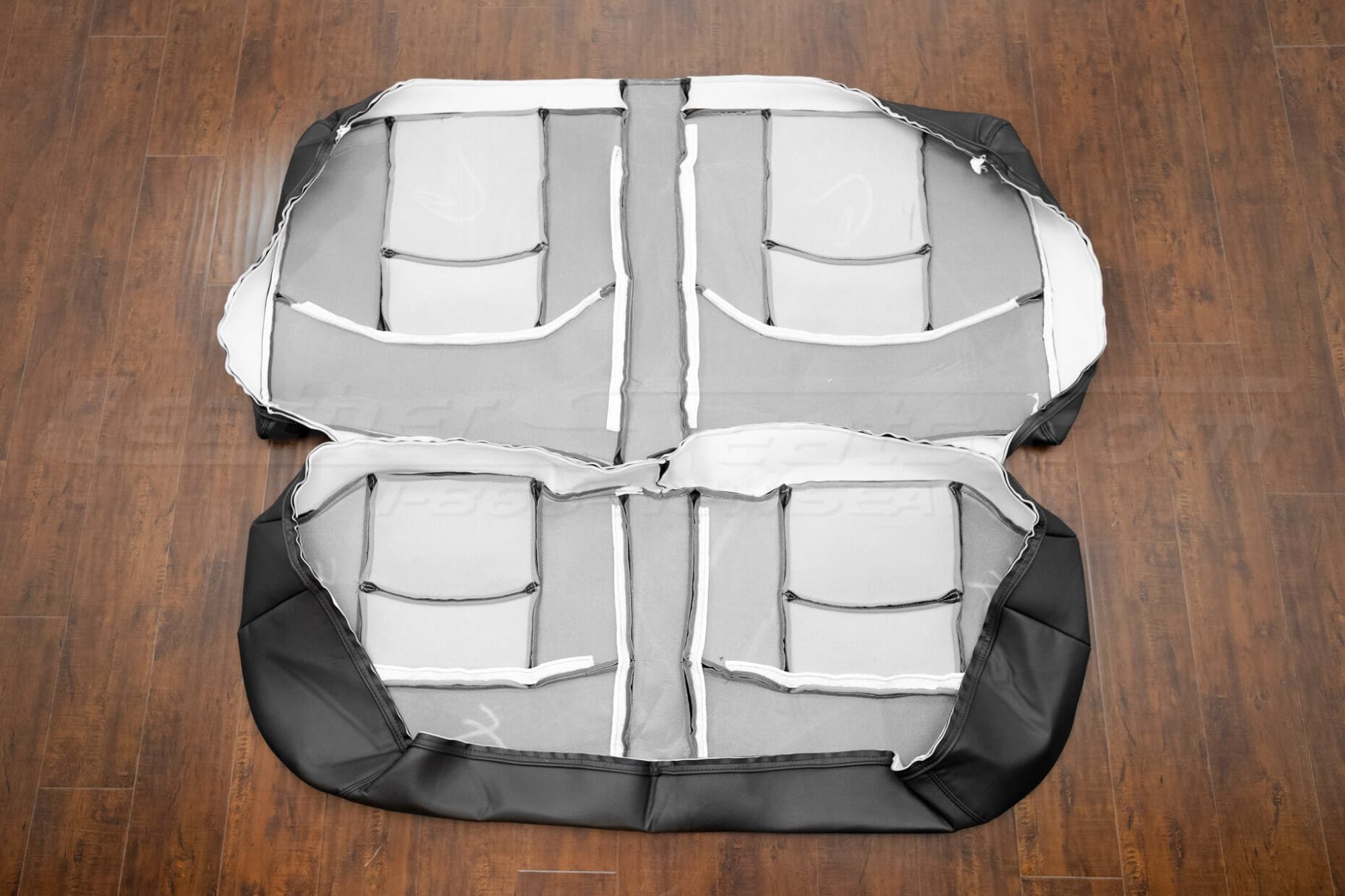 LeSabre rear seat covers flipped