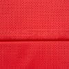Bright Red perforated leather texture close-up