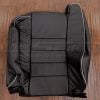 Hummer H2 leather backrest upholstery with perforation
