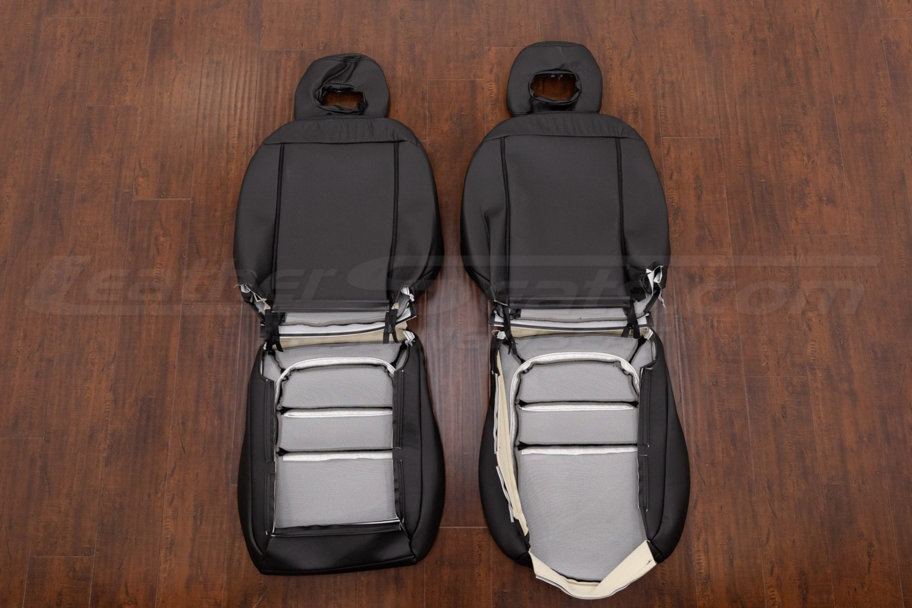 Front seat Integra coupe upholstery flipped