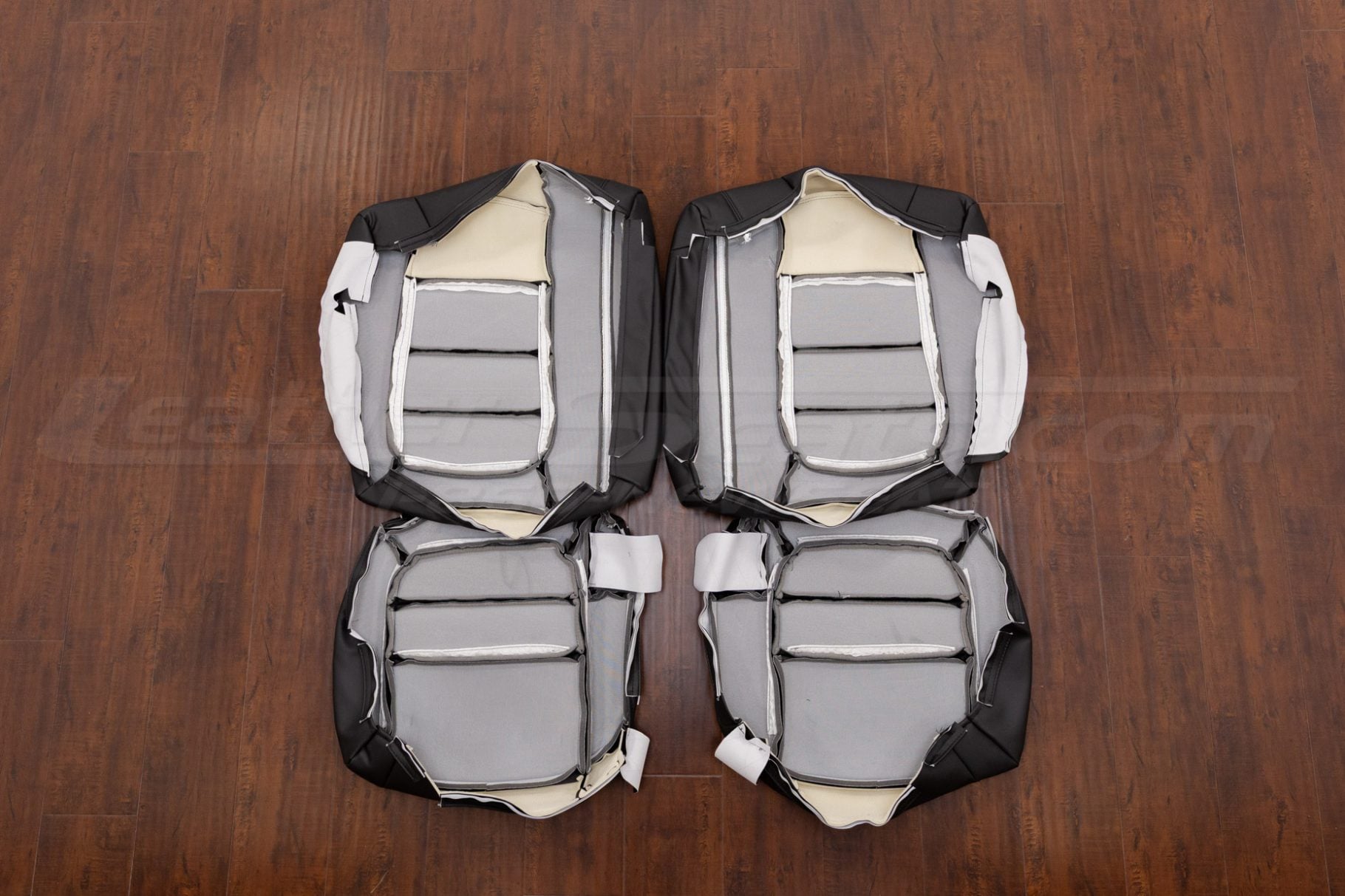 Rear seat leather covers for integra coupe flipped