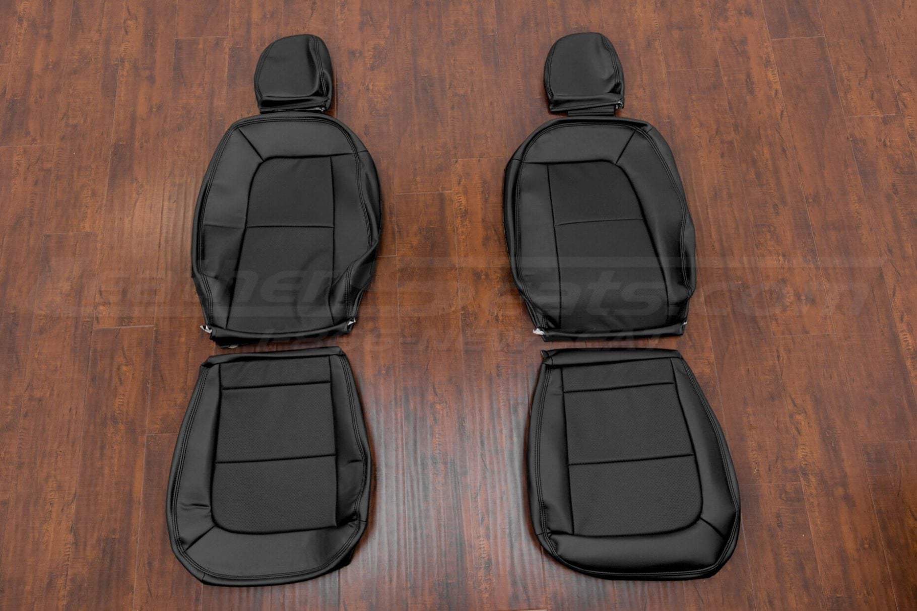 2017-2021 Chevy Bolt Custom black leather seat kit - black - featured image