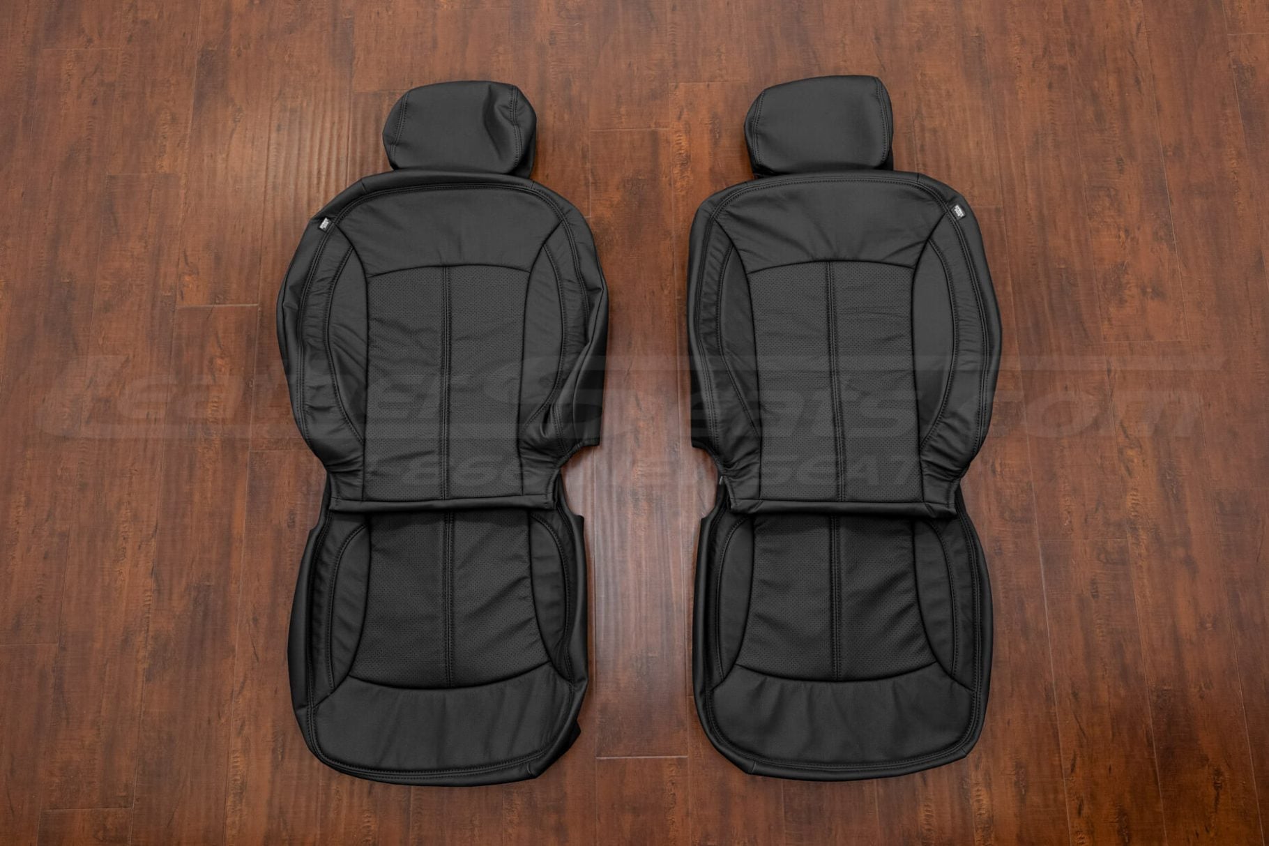 2010-2011 Black Buick LaCrosse Leather seat covers - front seat upholstery