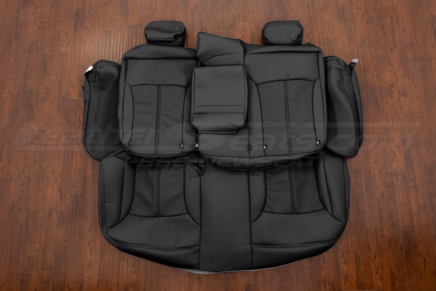 Buick LaCrosse Black leather seats - Rear seat upholstery with armrest and bolsters