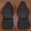 2011-2012 Chevy Malibu Ebony leather seat upholstery - front seat covers