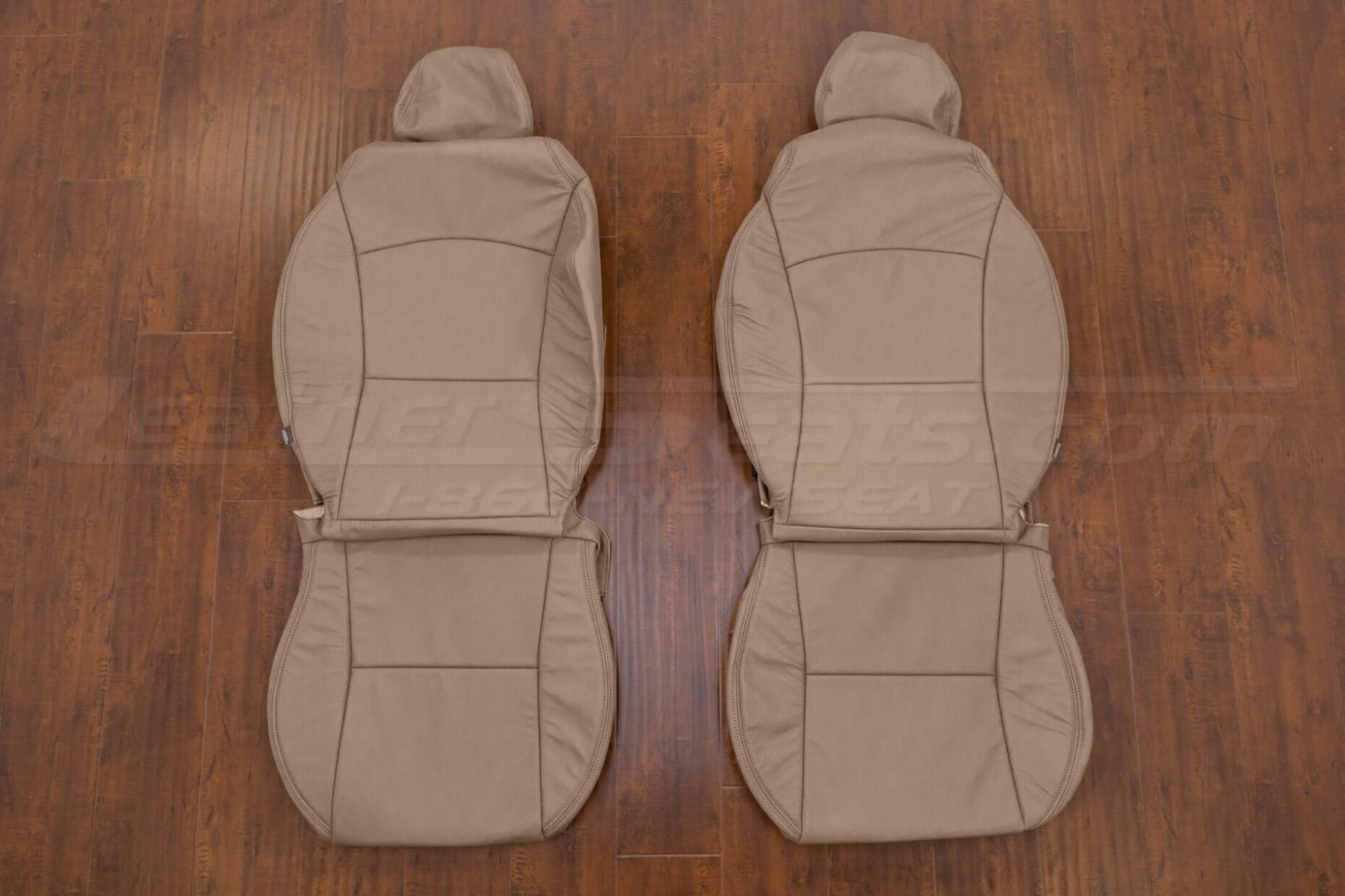 2011-2012 Chevrolet Malibu custom Cashmere/Sandstone replacement leather seat covers