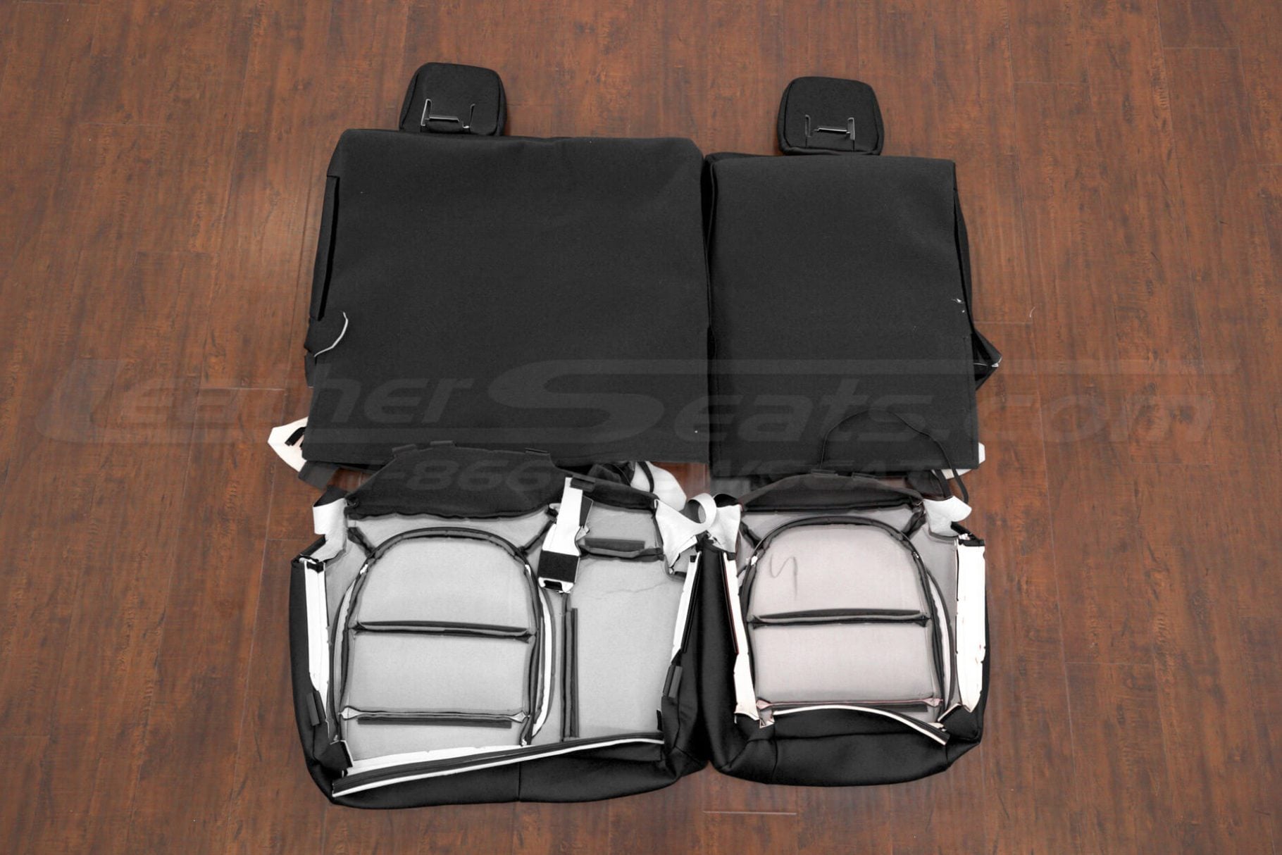 Rear seat chevy blazer uphosltery flipped