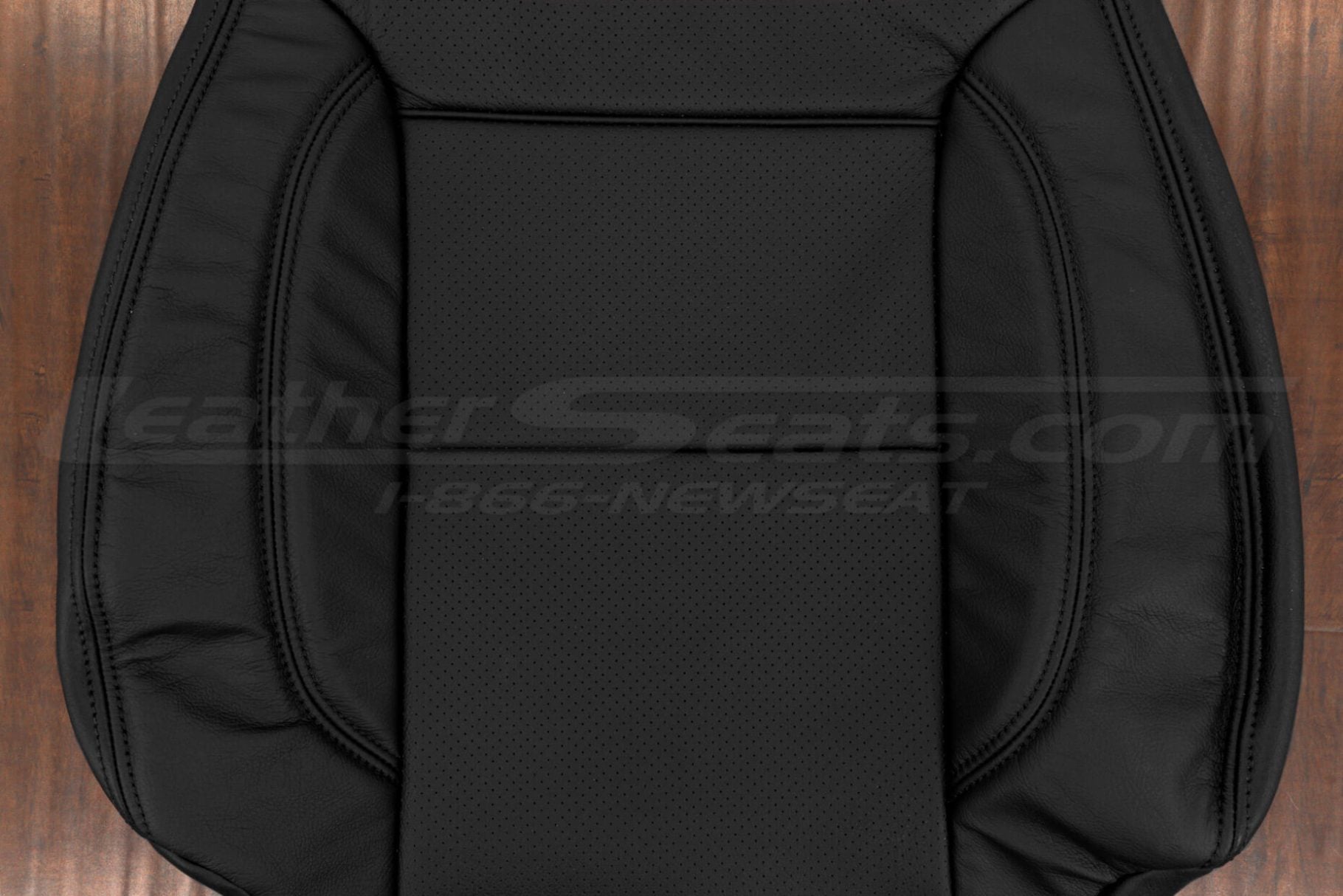 Perforated Body sction of Blazer backrest upholstery