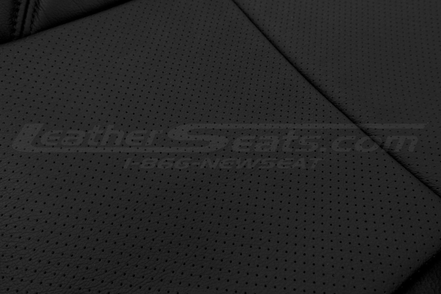 Blazer perforated body close-up
