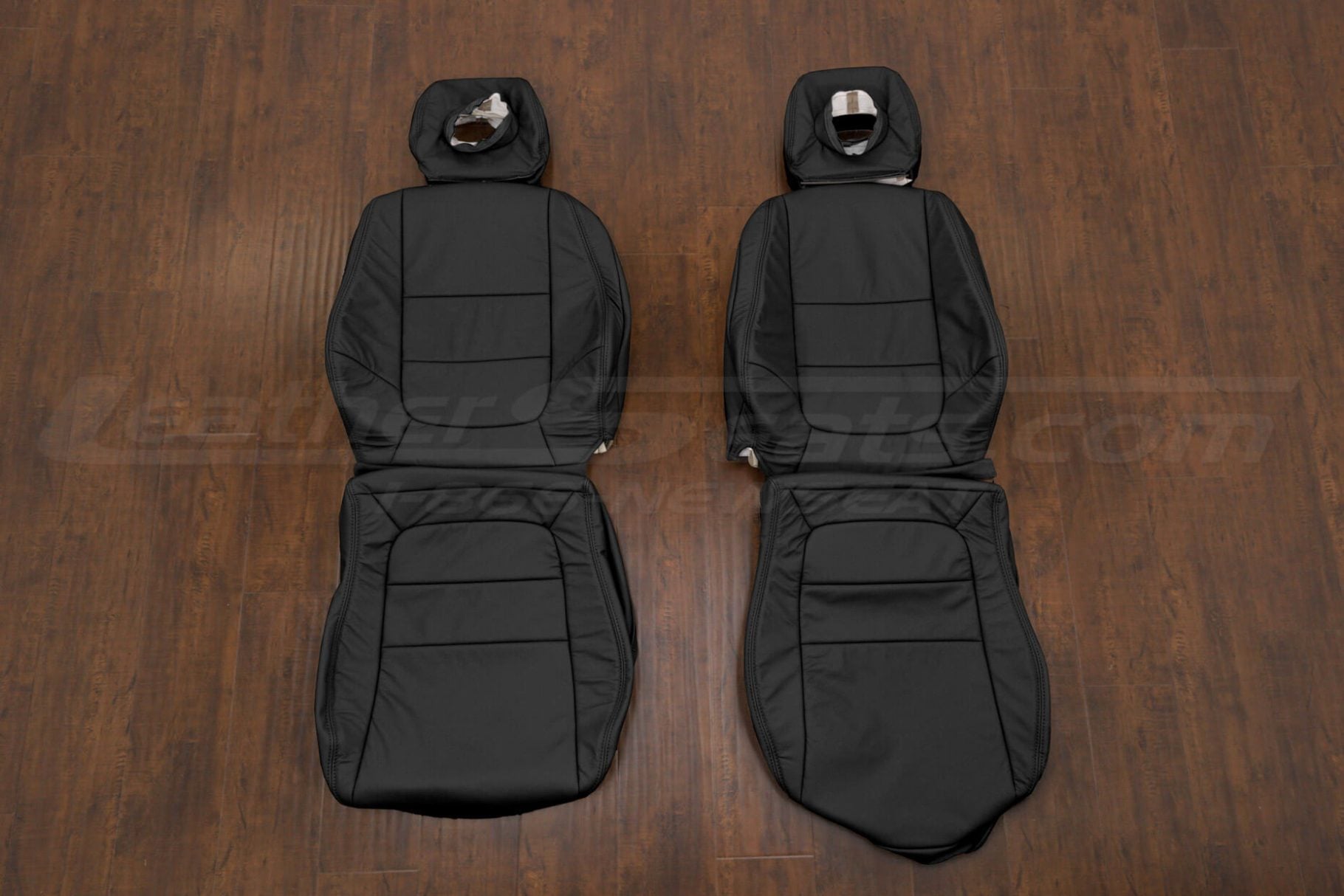 1994-1996 Acura Integra Sedan Black ffront leather seat covers