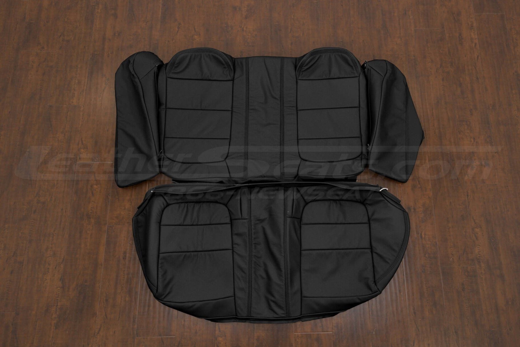 Acura Integra Sedan Rear black leather seat with bolsters