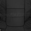 Leather Texture for aftermarket acura integra black leather seats