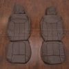 2011-2016 Ford Superduty leather seat interior kit - coffee - front seat covers