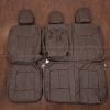 Rear seat leather upholstery witharmrest for 2011-2016 ford superduty