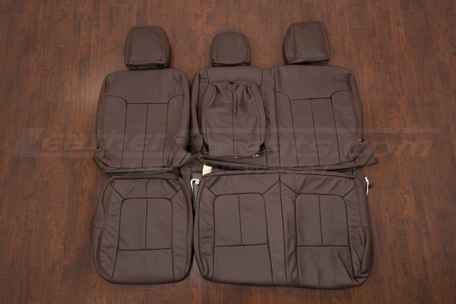 Rear seat leather upholstery witharmrest for 2011-2016 ford superduty