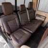 Installed rear eather seat covers for ford f 250 truck - passenger side