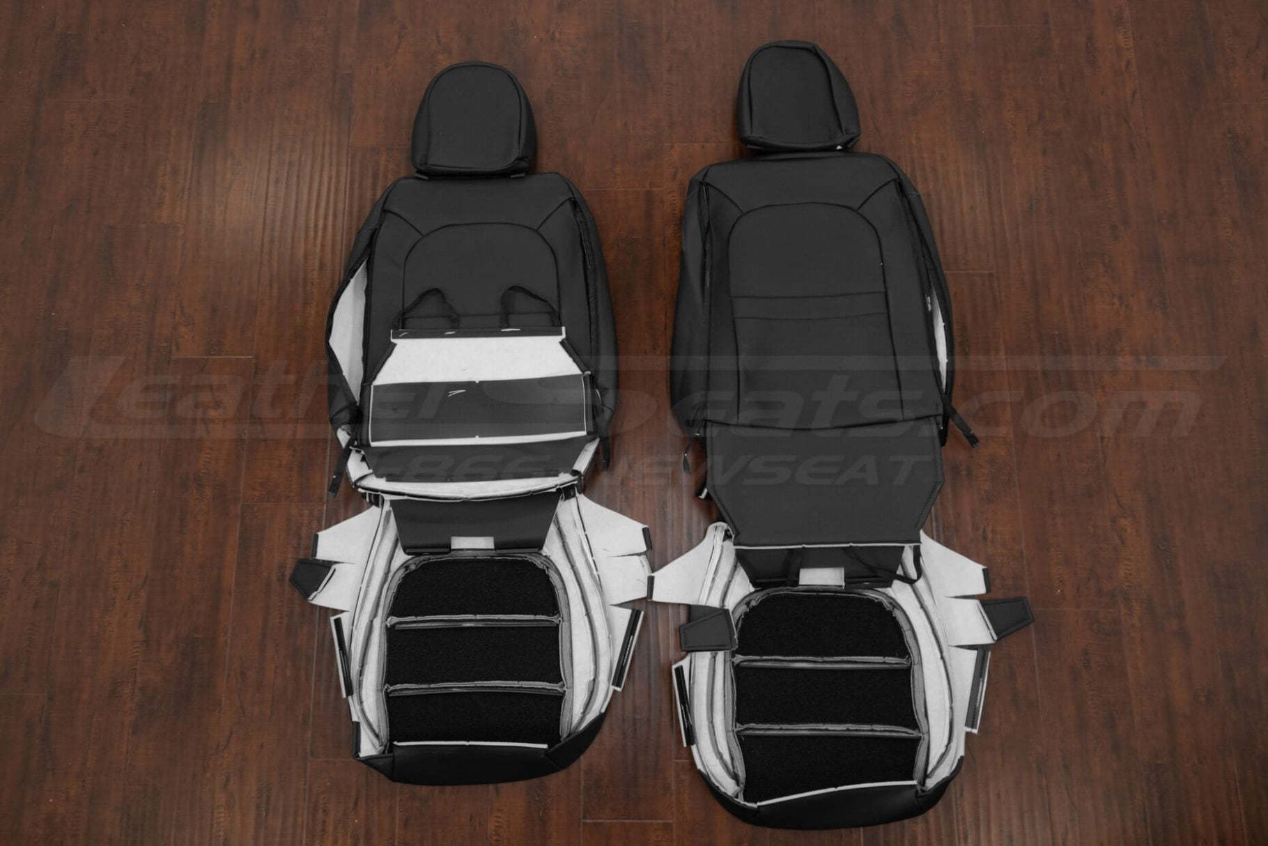 Front seat chevrolet bolt upholstery flipped