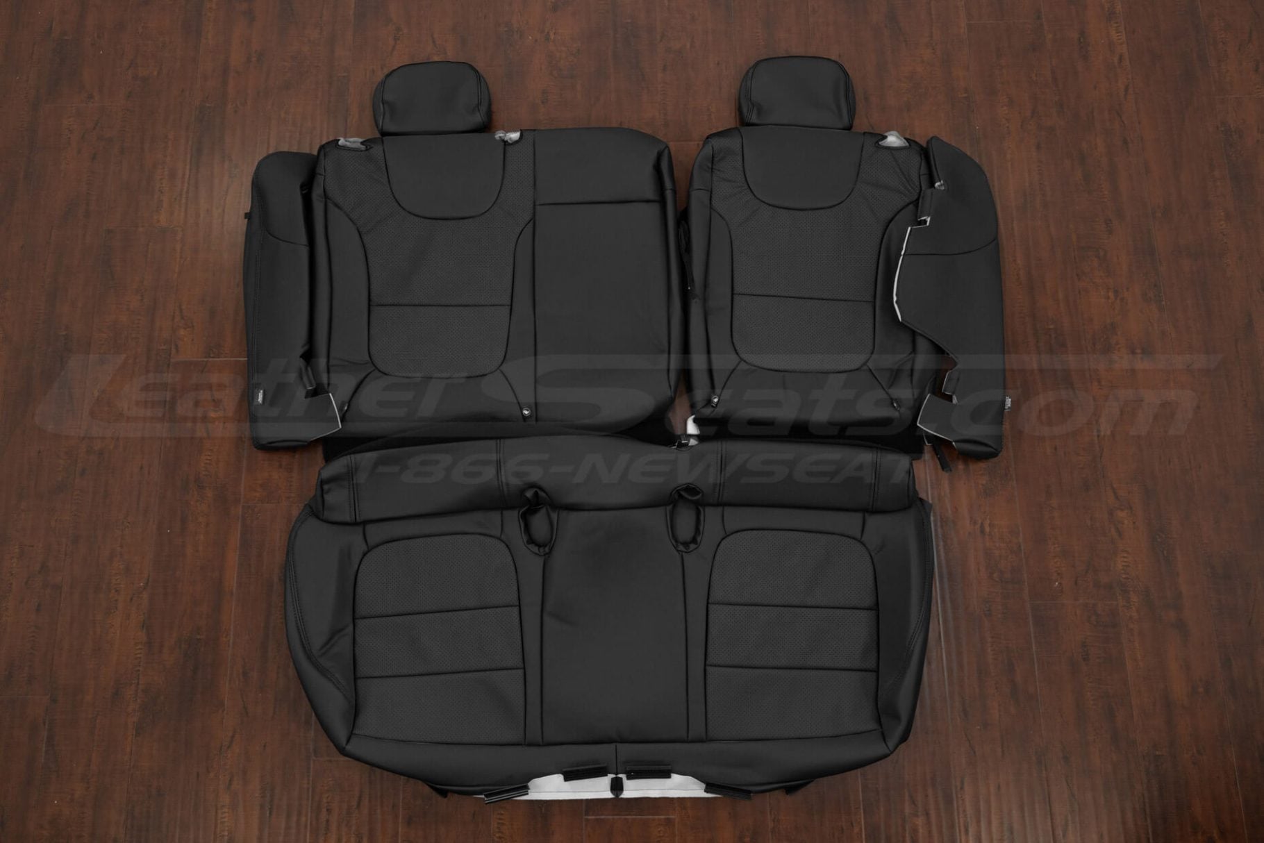 2022-2023 Chevy Bolt Black rear seat leather covers