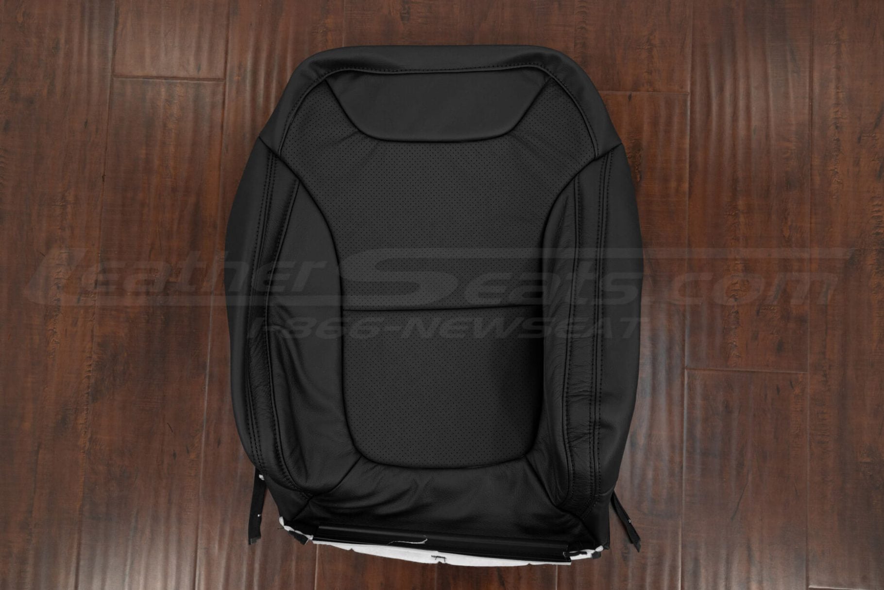 Chevrolet Bolt Black leather backrest uphosltery with perforated combo section