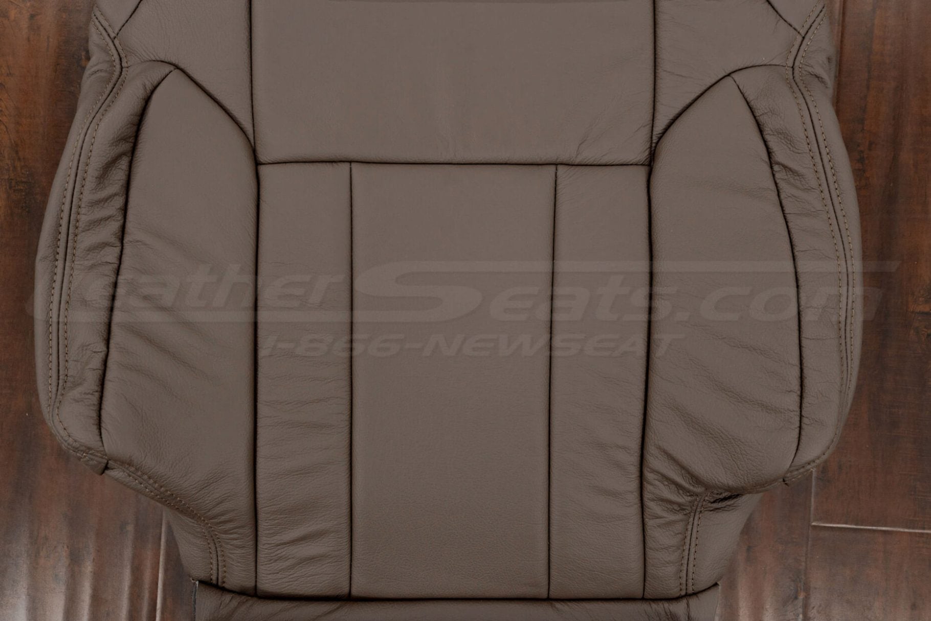 Insert section of desert leather backrest uphosltery for toyota 4runner