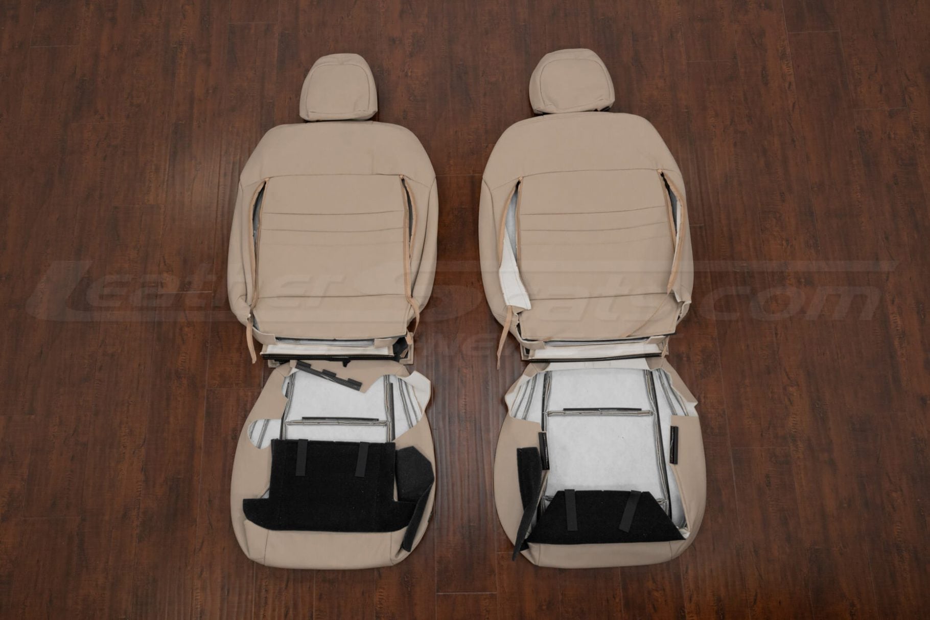 Front seat outback leather upholstery flipped