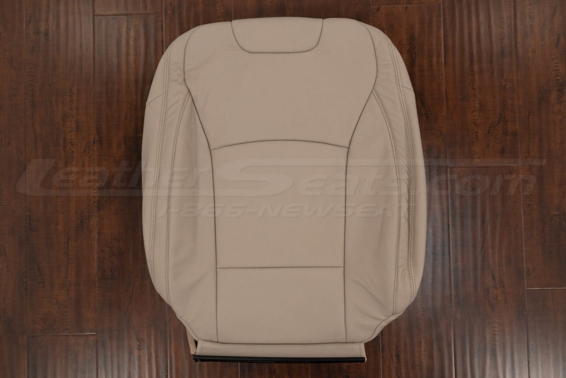 2015-2019 Subaru Outback custom leather backrest upholstery in biscuit