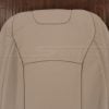 Upper section of Biscuit leather backrest cover for subaru outback