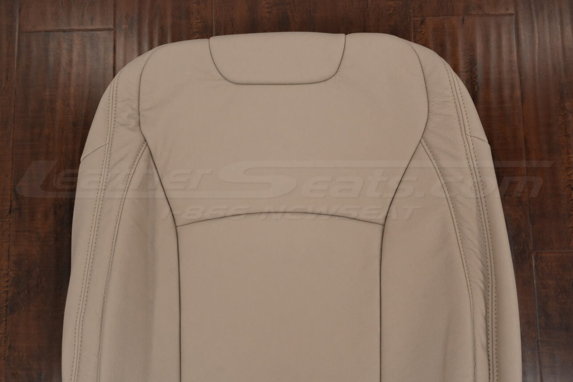 Upper section of Biscuit leather backrest cover for subaru outback