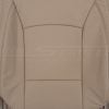 Insert section of biscuit leather backrest upholstery for subaru outback