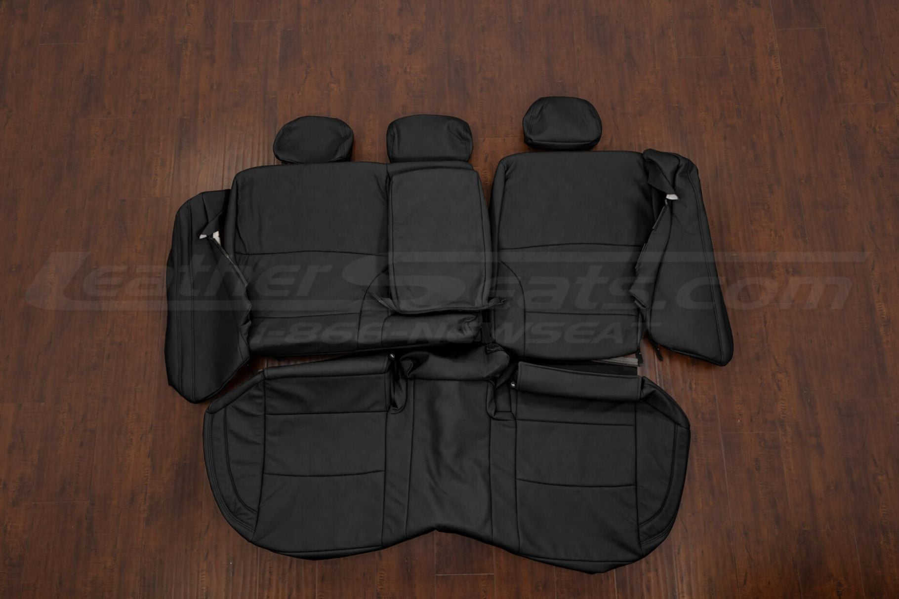 2015-2019 Subaru Outback black seaat covers - rear seat replacement uphosltery with armrest and bolsters