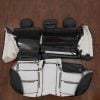 Back view of rear seat outback seat covers
