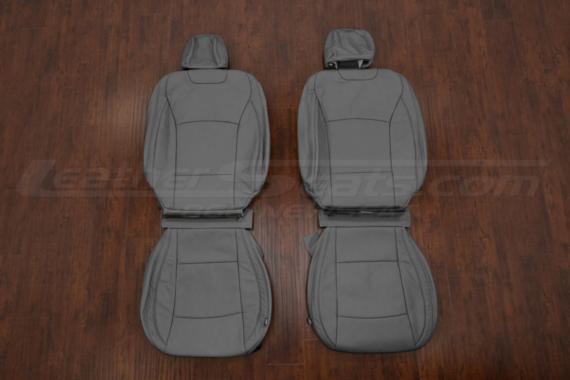 2015-2019 Subaru Outback Leather Seat Interior Kit - Crater Grey - Front seat upholstery