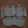 2015-2019 Subaru Outback Premium aftermarket rear seat leather covers - Rear seats with bolsters and armrests