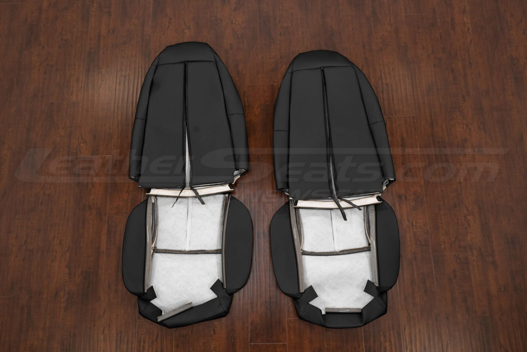 Front seat c4 corvette upholstery flipped