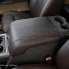 Optional leather console lid cover for 2011-2016 ford suerduty