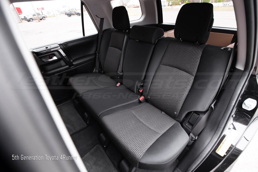 2011-2024 Toyota 4Runner with cloth leather seat - Rear seat