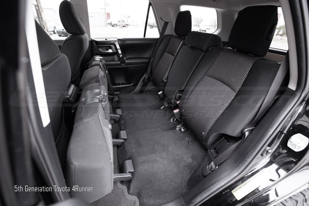 5th Gen Toyota $runner Before installation - Rear seat folding