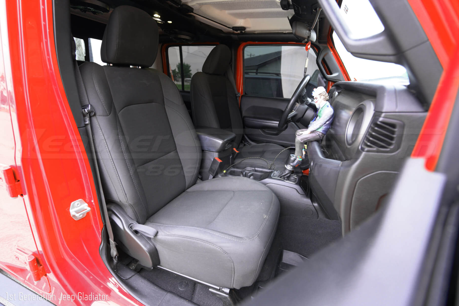 JT Gladiator cloth front passenger seat