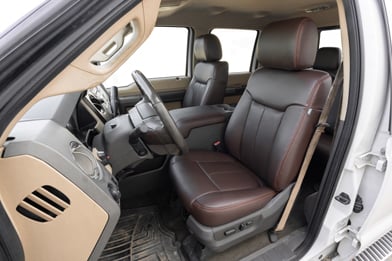 2011-2016 Ford Superduty Leather Seat Interior Kit - Coffe - Featured image