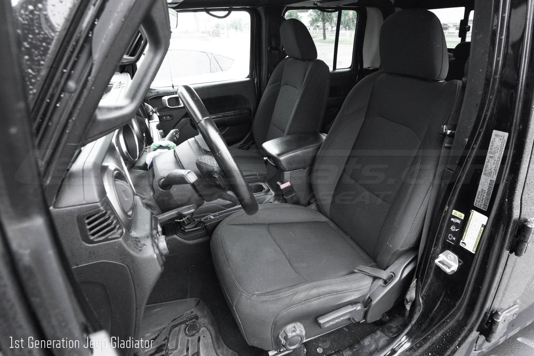 2020-2025 Jeep Gladiator front driver cloth seat